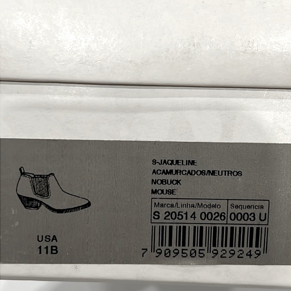 SCHUTZ Jacqueline Nubuck Suede Leather Bootie NWT - Picture 9 of 11